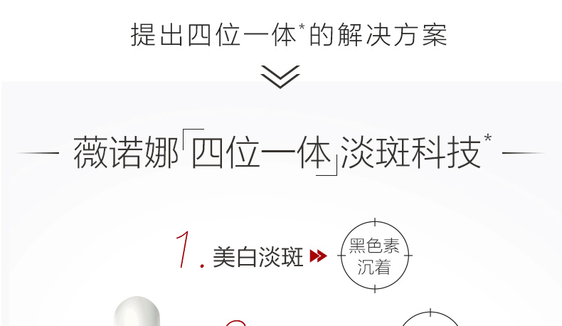 薇诺娜（WINONA）光透皙白淡斑精华液30ml