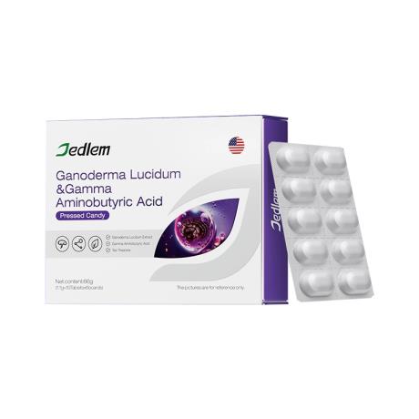 美国Jedlem灵芝睡眠片 10片*6板