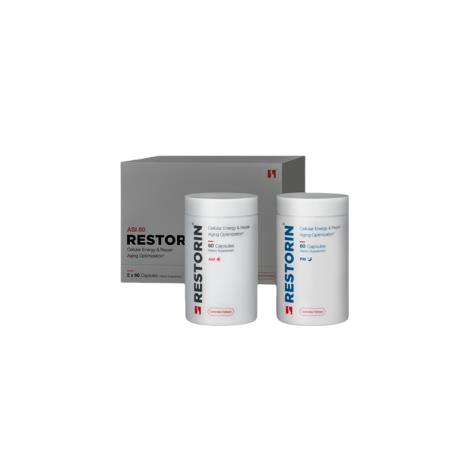 瑞拓龄（RESTORIN ）赛诺根制药SRN-901技术 哈佛梅奥独家官方抗衰老延寿 标准版双套装（240粒）