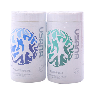 美国优莎娜(USANA)基本营养素套装【马来版】84片/盒