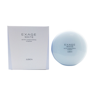 奥尔滨(ALBION)EXAGE WHITE 美白晚安嫩肤粉25g 日本原装进口不带中文