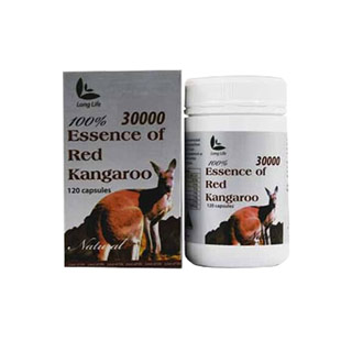 澳洲Long_life(Long_life)天然延時抗疲勞袋鼠精膠囊30000mg*120粒