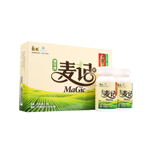 博可牌(Boke)麦记片500mg*180片*2瓶/盒