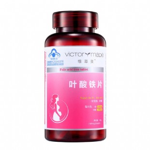 維萃美(Victorymade)葉酸鐵片60片