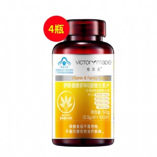 维萃美(Victorymade)B族维生素片4瓶装