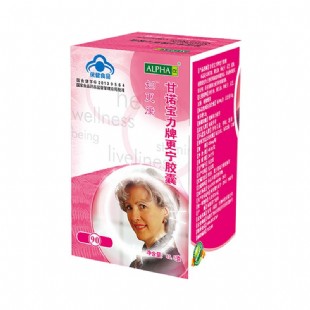 安發(fā)(ALPHA)甘諾寶力牌更寧膠囊(婦更康)【90粒】