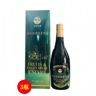 英莱达优(YLDY)综合果蔬酵素饮品【3瓶装】