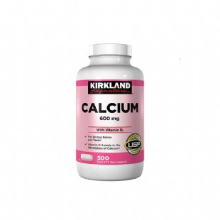 柯克蘭(Kirkland)Calcium+D3鈣片【美國版】600mg*500粒（新包裝）