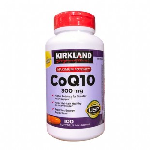 柯克蘭(Kirkland)高濃度輔酶Q10【美國版】300mg*100粒