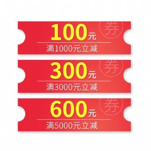 1000元美莱抵用现金券