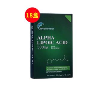 美國RN(REPHET_NUTRITION)美國進口RN阿爾法硫辛酸白蕓豆肉桂500mg/粒*10*粒*18盒