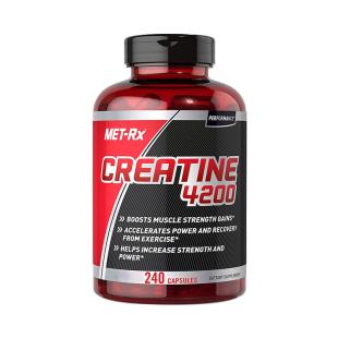 美瑞克斯(MET-Rx)Creatine 4200 肌酸膠囊240粒