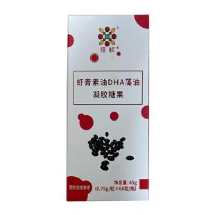 恒赪（hengcheng）恒諾世佳雨生紅球藻蝦青素油DHA藻油軟膠囊60粒