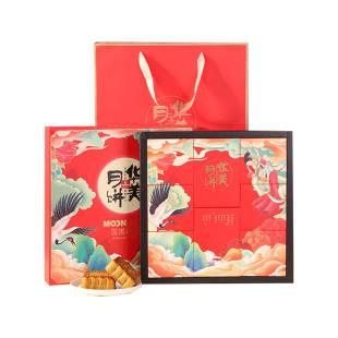 华美(huamei)国潮献礼月饼礼盒660g/盒