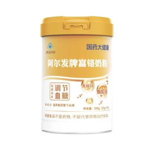 国药大健康阿尔发牌富铬奶粉500g/罐