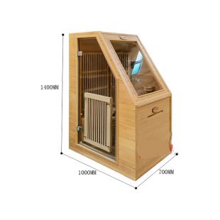 韩蒸蒸远红外线光波单人汗蒸房（右手开门款）