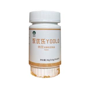 永春堂(YCT)永优乐纳豆发酵性豆制品0.6g*60片/瓶*3瓶