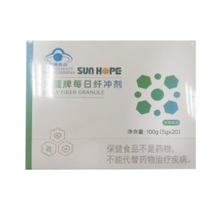 尚赫(Sun_hope)甘蓝牌每日纤冲剂100g(5*20袋_)