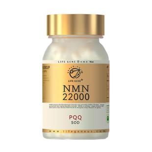 生命基因(lifegene)nmn22000NAD+补充剂β-烟酰胺单核苷酸 60粒/瓶