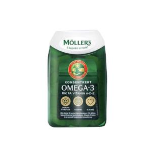 挪威沐樂思mollers高濃縮Omega-3心臟腦血管深海魚油膠囊80粒/袋 80粒/瓶