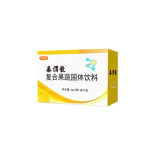 锦井堂（jinjingtang）泰渭散渭粉Gastro—AD聚葡萄糖综合蔬果粉 6gx5袋/盒x3盒/大盒