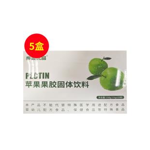 典金優(yōu)品（DJYP）蘋(píng)果果膠固體飲料 150g(15gx10袋) 【5盒】