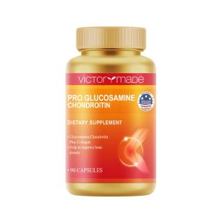 维萃美(Victorymade)PRO氨糖软骨素90粒/瓶升级版（美国版）500mg*90粒/瓶