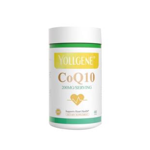 悅基因yollgene還原型輔酶q10軟膠囊【200mg科學(xué)含量】60粒/瓶