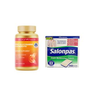 撒隆巴斯(Salonpas)缓解疼痛增加灵活关节保健套