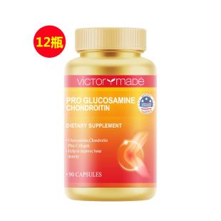 維萃美(Victorymade)PRO氨糖軟骨素500mg*90粒/瓶【12瓶裝】