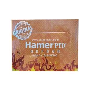 Hamer（hamer）馬來(lái)西亞野馬糖蜂蜜人參糖 33粒/盒