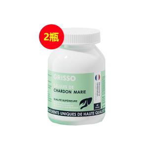 格瑞索（GRISSO）奶蓟草护肝软胶囊 60粒/瓶【两瓶】