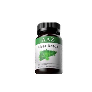 AAZ(aaz）Liver Detox奶蓟草水飞蓟护肝片60粒/瓶