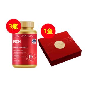 【抗衰氣血CP】溫莎SOD菁品禮盒+維萃美育血紅鐵片