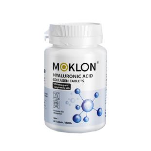 莫科隆MOKLON玻尿酸膠原蛋白片 60片/瓶