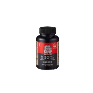 正官莊（KGC）韓國6年根高麗參精紅參濃縮液人參滋補品瓶裝 600mg*60粒/瓶