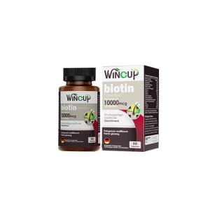 德国wincup（wincup）乌黑生发生物素片 60粒/瓶