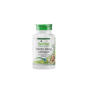 德國Fairvital（Fairvital）NADH線粒體NAD+補充劑 60片/瓶
