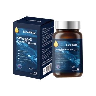澳大利亚FreeHalo（FreeHalo）鱼油护发omega3胶囊60粒/瓶