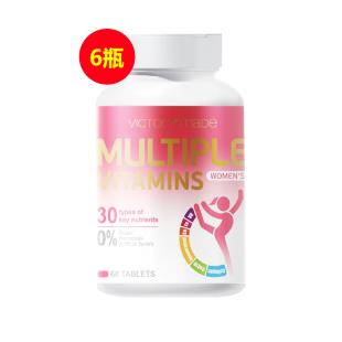 【平臺專供】維萃美(Victorymade)女士多種維生素 60片【6瓶】