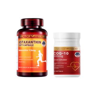 【+9.9得輔酶小金瓶】蝦青素 13mg*60粒 （美國(guó)版）