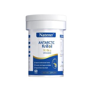 美國Natener（Natener） 南極磷蝦油60粒/瓶