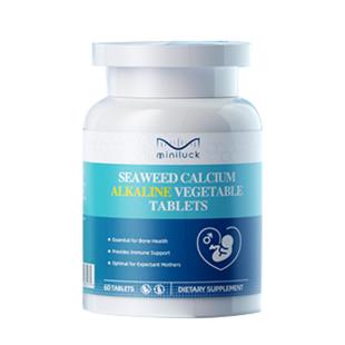 法國miniluck(miniluck)藍精靈堿鈣高活性葉酸 60粒/瓶