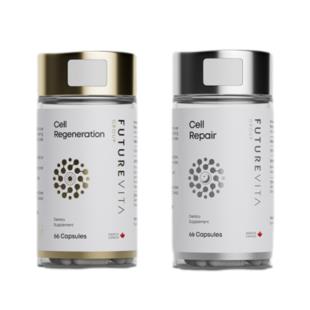 未來生命（futuevita）蘋果口服干細胞膠囊60粒/瓶*2瓶 【早晚各一瓶組合】