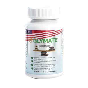美国GLYMATE胰岛素抵抗血糖控糖平衡片胶囊60粒