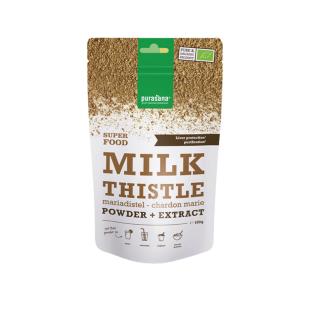 比利时Purasana奶蓟草护肝粉喝酒熬夜养肝天然水飞蓟保健护肝粉100g/袋