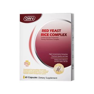 德國(guó)OWV(owv)紅曲米納豆激酶水蛭素膠囊  60粒/盒