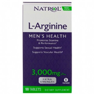 美國(guó)Natrol(Natrol)L-Arginine精氨酸【美國(guó)版】3000mg*90粒