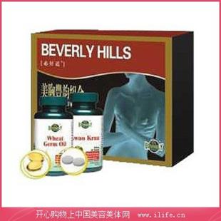 美国必好适(BEVERLY_HILLS)功效组合套装必好适美胸丰韵組合650mg/片×60片+500mg/片×60片