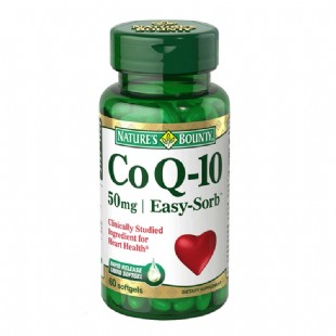 自然之宝(Naturesbounty)辅酶Q10软胶囊50mg*60粒